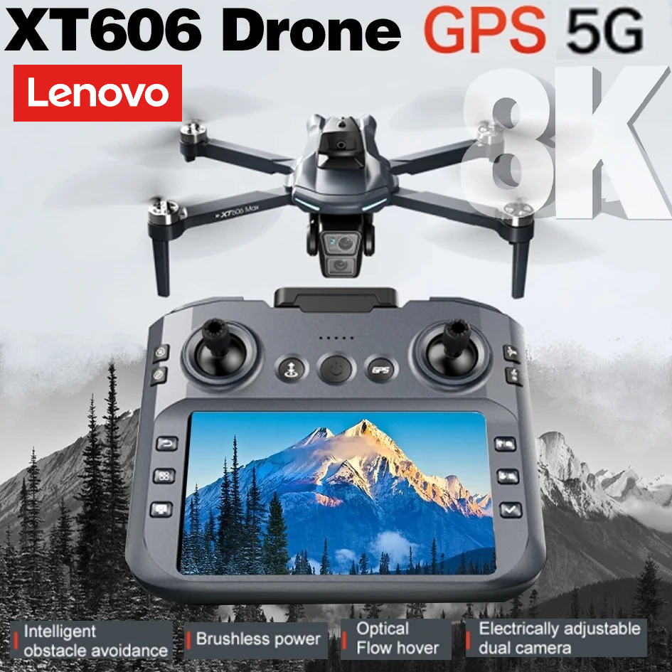Rc Drone E88 - Lenovo XT606 Drone Professional 8K HD