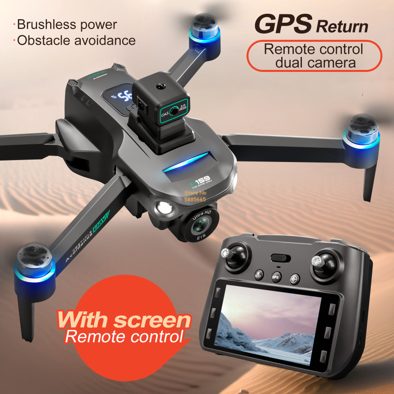 Drone Rc Harness - 8K Dual Camera 5G WIFI FPV