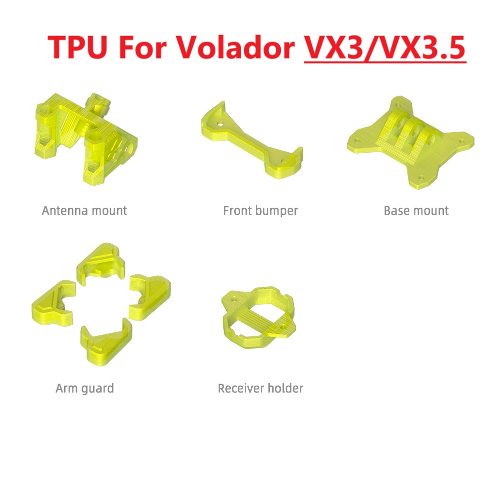 3D Printed Drone Part - FlyFishRC 3D Printed Volador VX3/3.5 O3