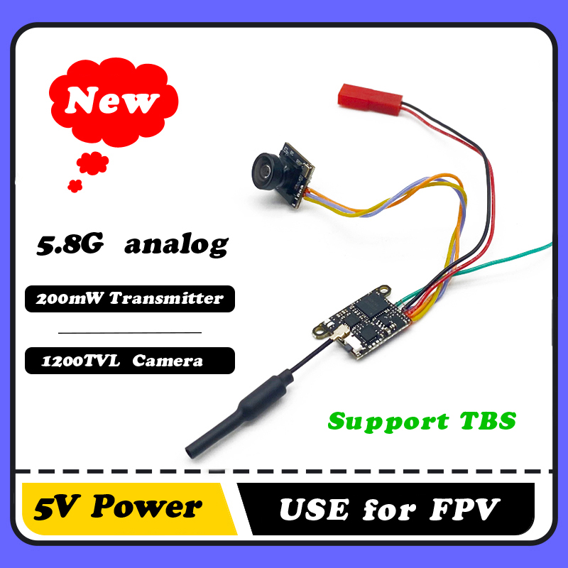 Rc Transmitter - SLONWAKE 5.8G 1200TVL FPV Camera VTX
