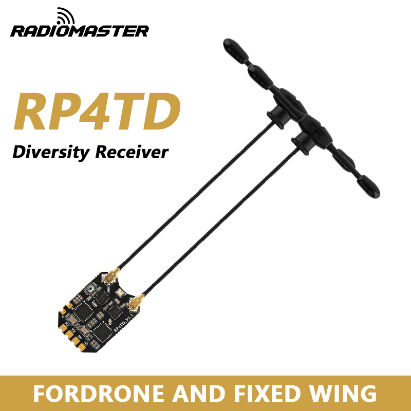 Vtx Video Transmitter - RadioMaster RP4TD ExpressLRS 2.4GHz Diversity Receiver