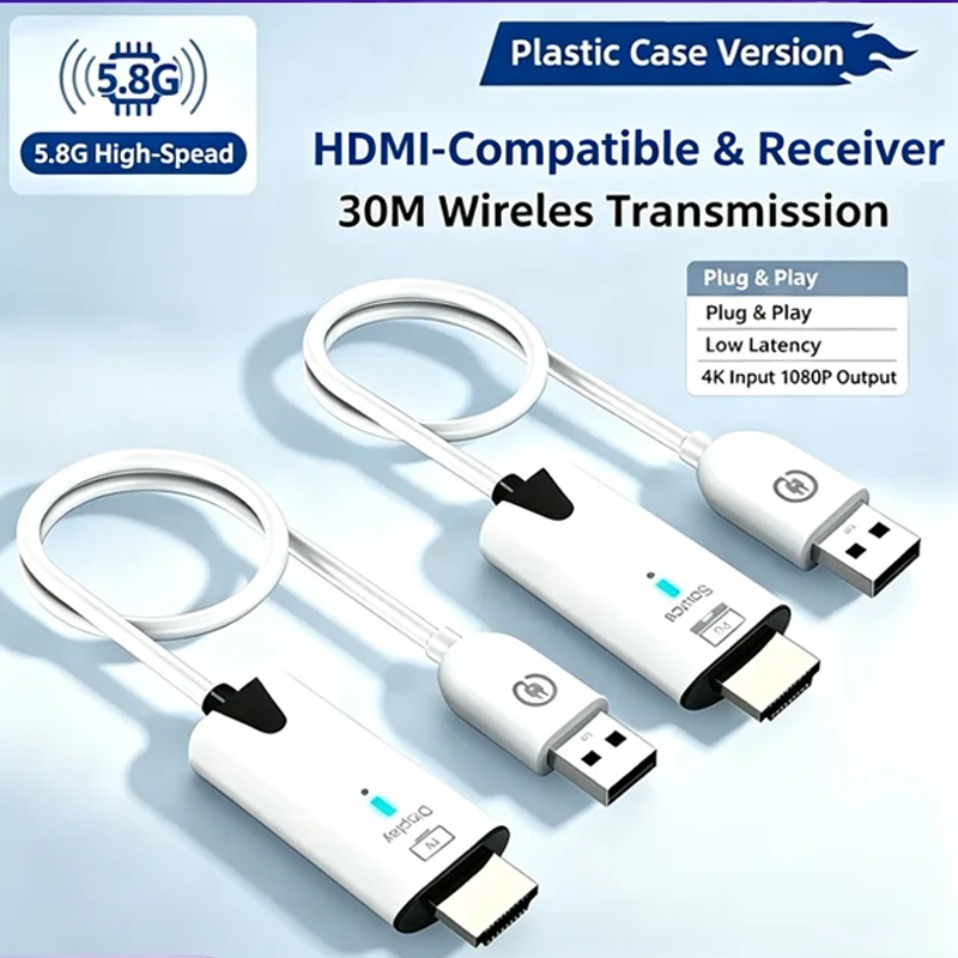 Vtx Video Transmitter - 5G 1080P 30M HDMI-Compatible Video Audio