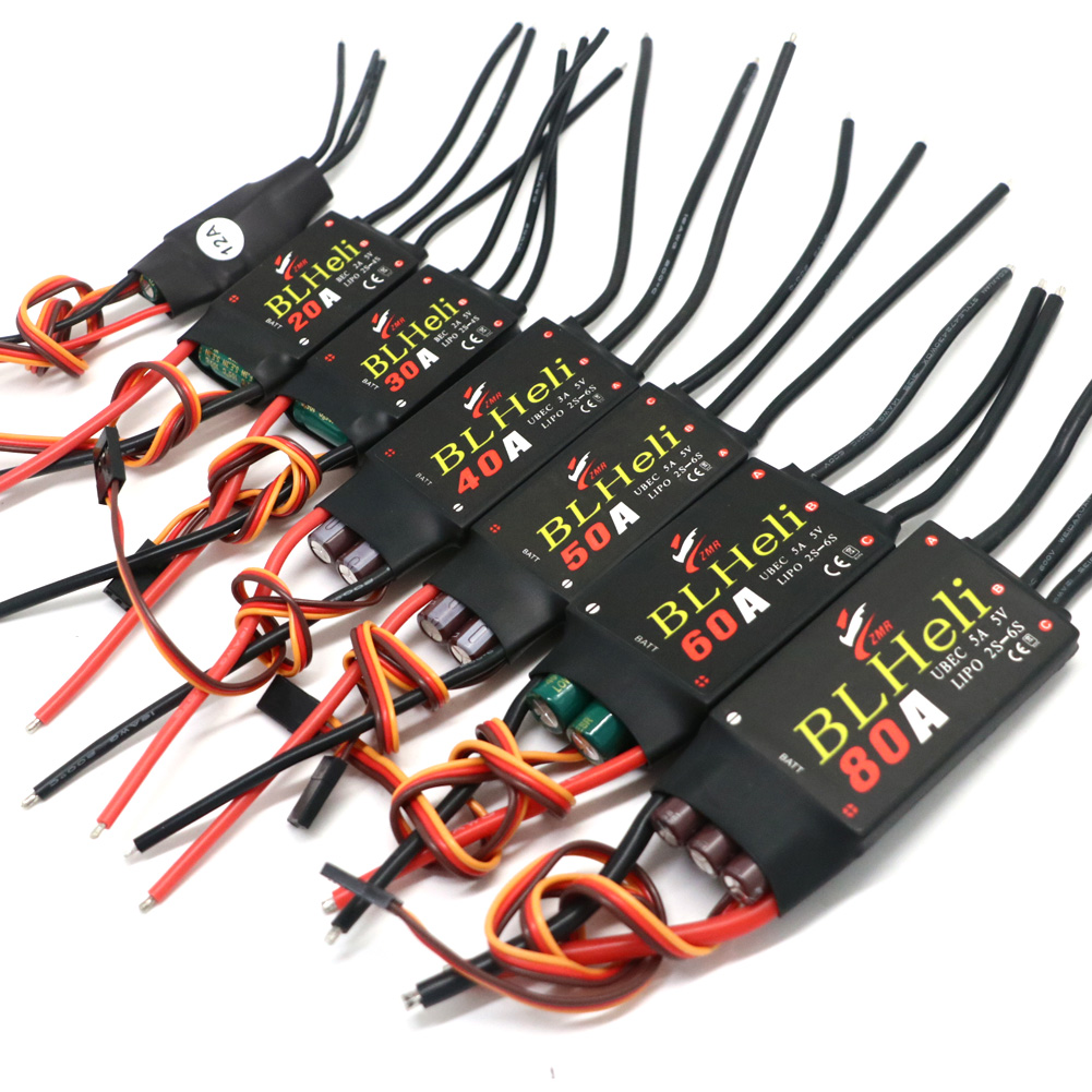 Drone Rc Control - BLHeli Brushless ESC 80A 12A 20A