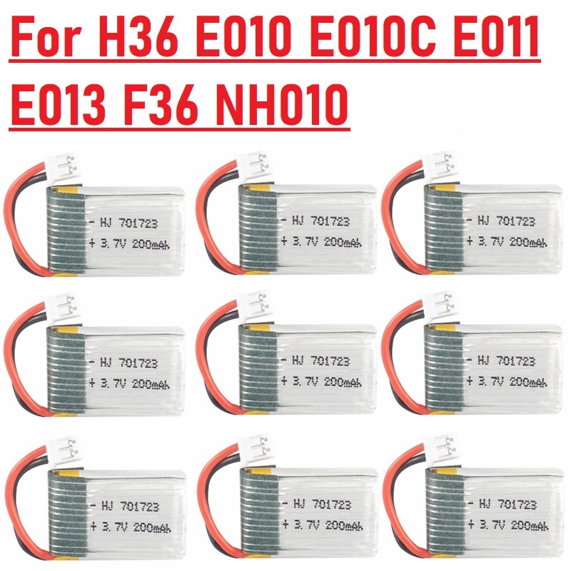 Dron Rc Quadcopter - 1-20pcs 3.7v 200mah 701723 LIPO Battery