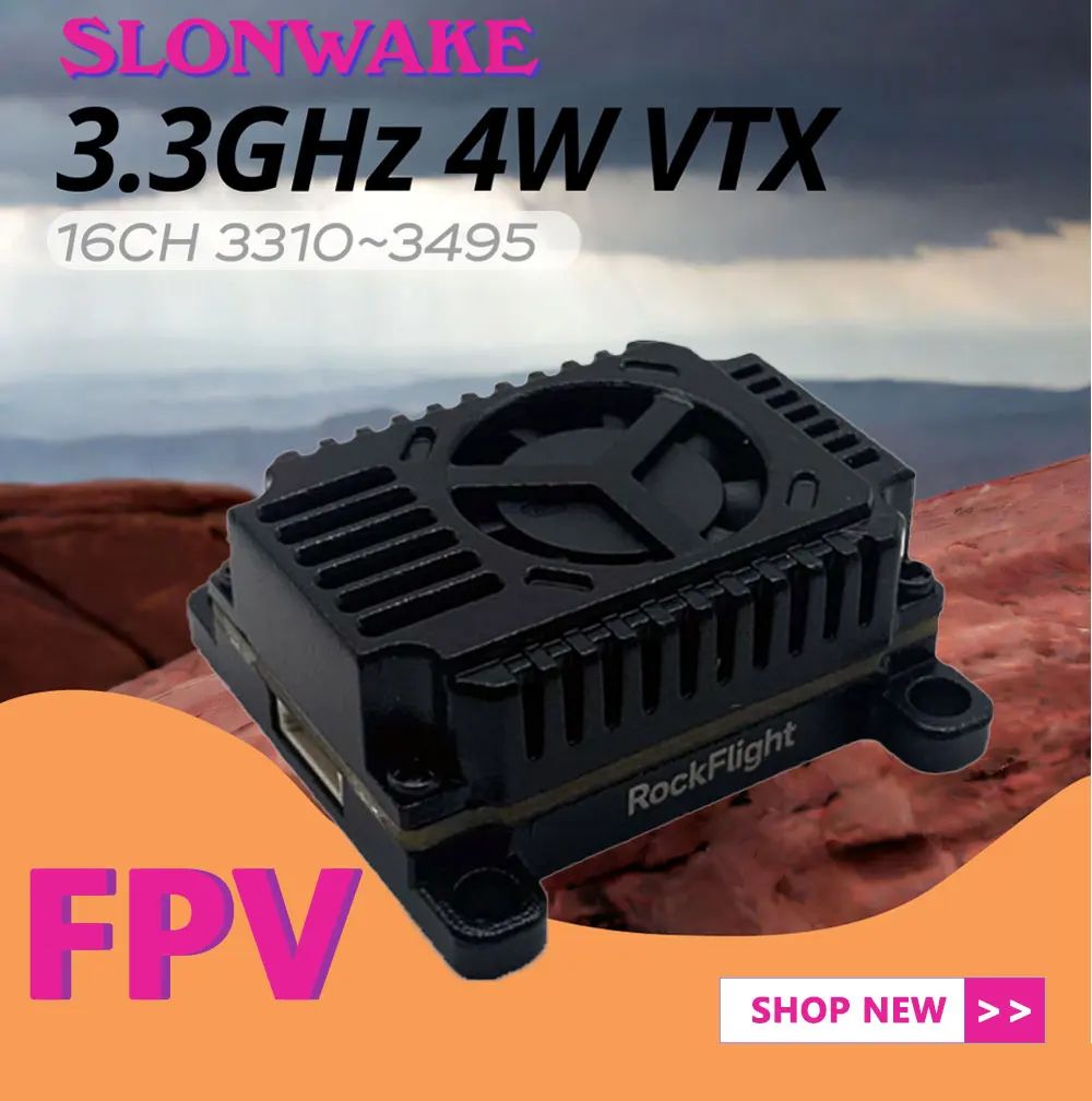 SLONWAKE FPV 3.3G 16CH 4000mW  - Vtx Video Transmitter review and price