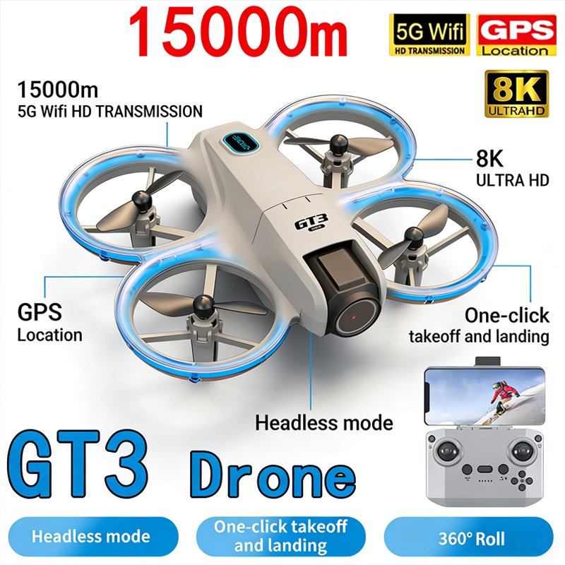 New GT3 MAX Drone 8K HD Aerial - Drone Pro Rc Ufo review and price