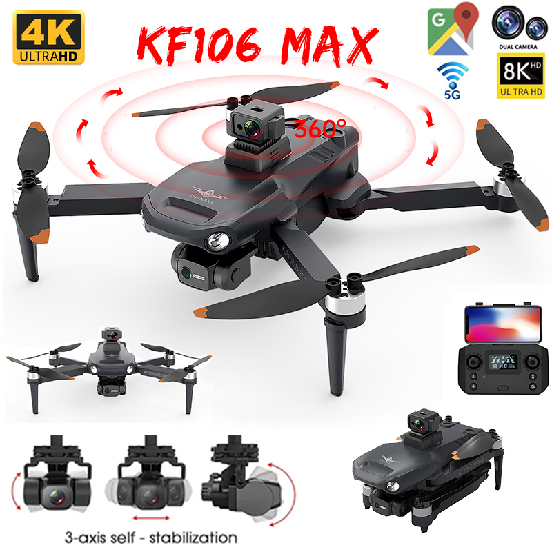2022 NEW KF106 Max Drone 8K Pr - Drone Rc Team City review and price