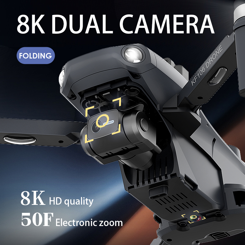 2022 NEW KF106 Max Drone 8K Pr - Drone Rc Team City review and price