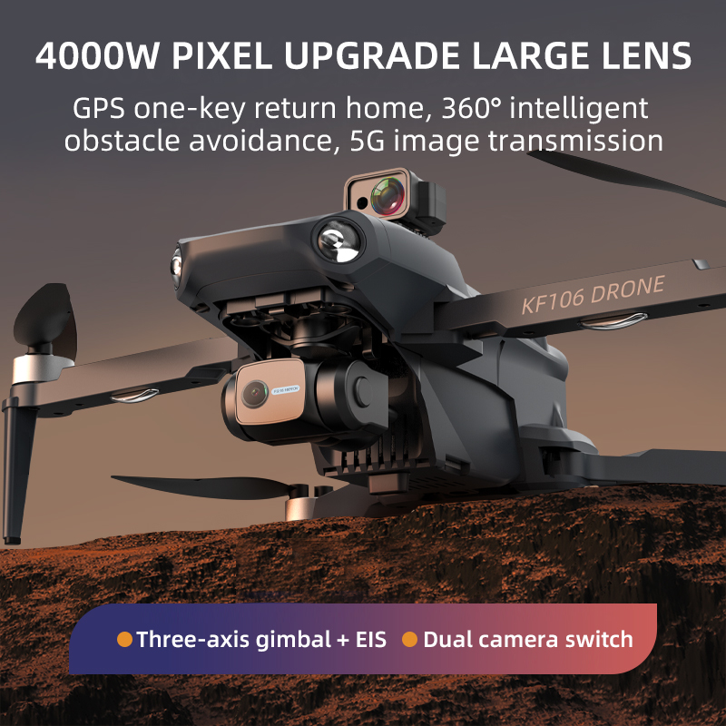 2022 NEW KF106 Max Drone 8K Pr - Drone Rc Team City review and price
