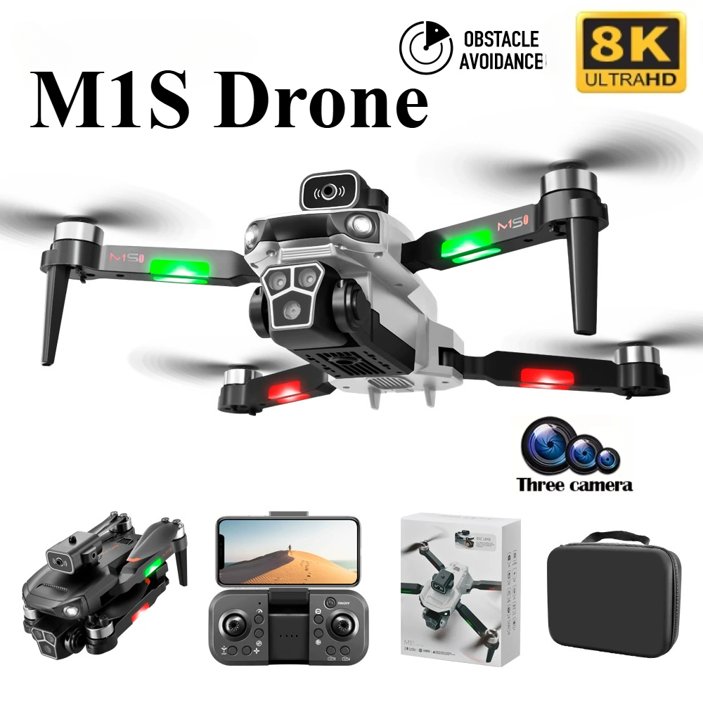 M1S Drone 8K Professional Trip - Drone Top Rc review and price