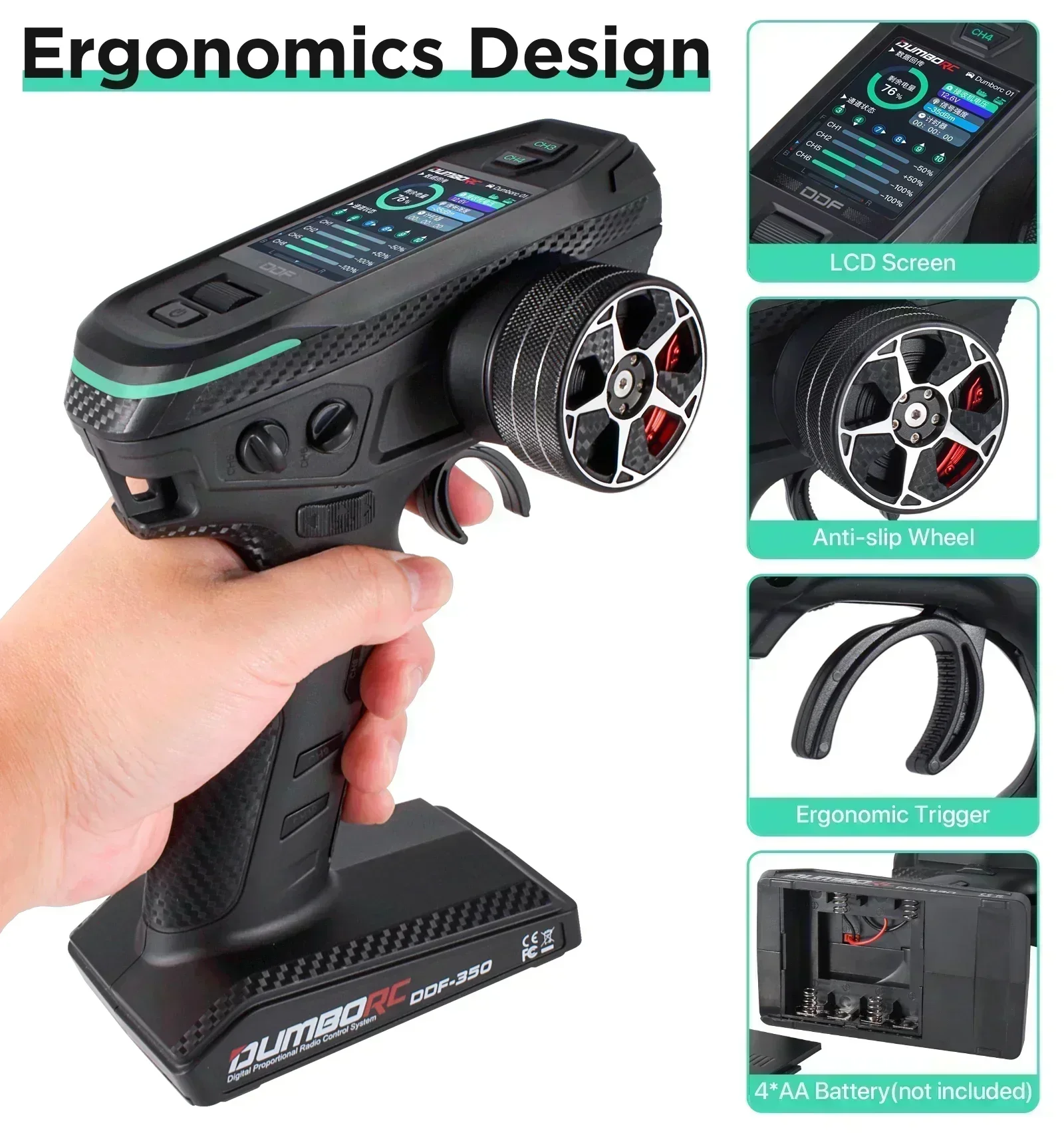 DUMBORC DDF-350 10CH RC Remote - Joystick Rc Drone review and price