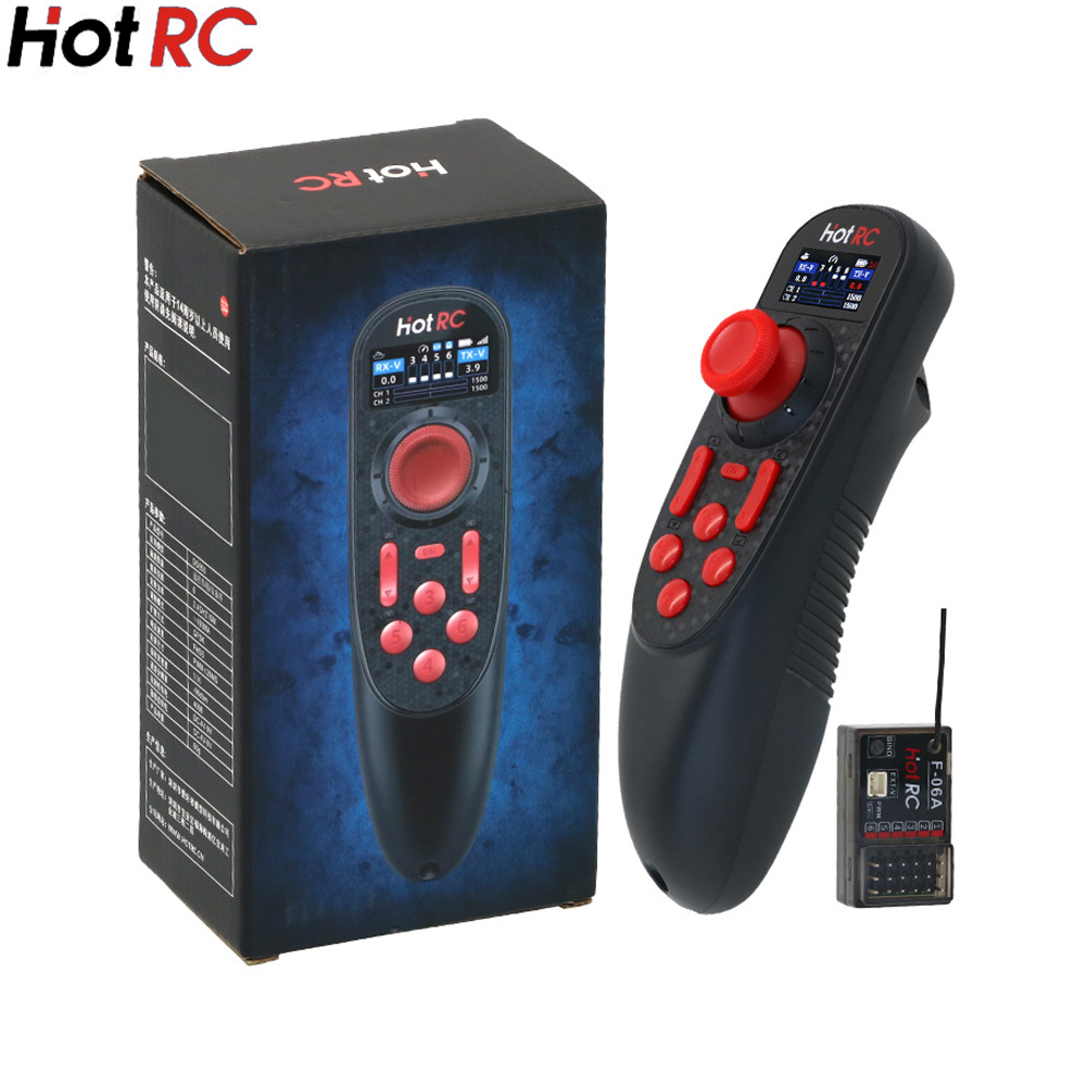 HOTRC DS-650 6CH 2.4G Radio Sy - Joystick Rc Drone review and price