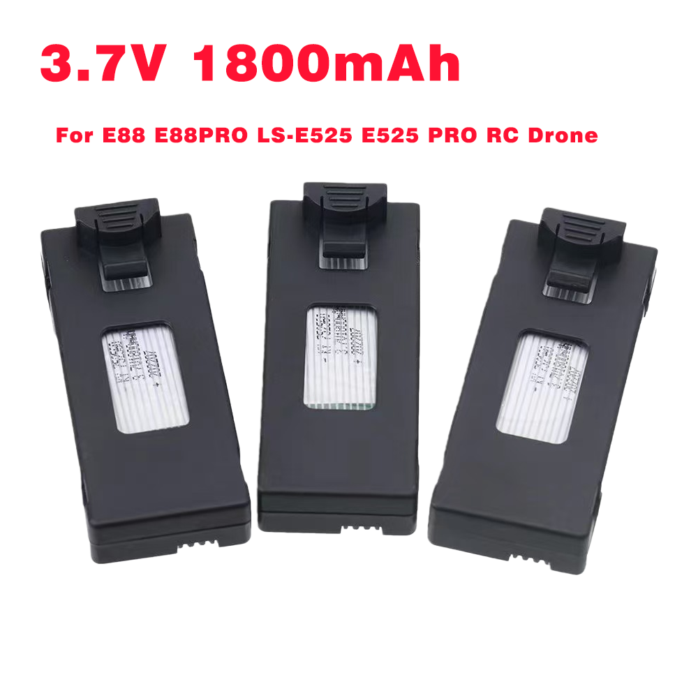 3.7V 1800Mah RC Drone Battery  - Rc Drone E88 review and price