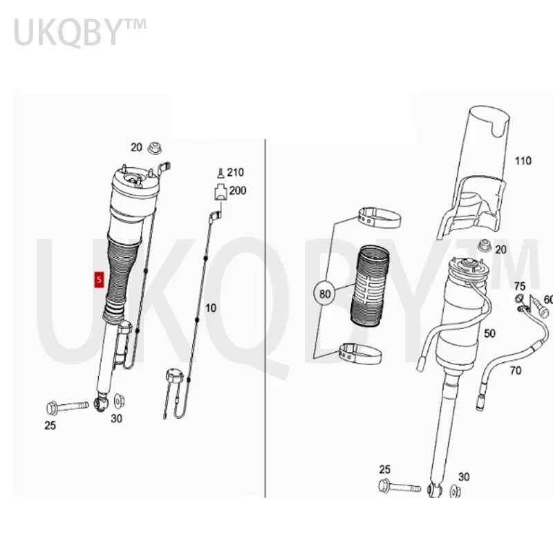 A2213205613 A2213205513 Suspen - Rc Suspension Arm review and price
