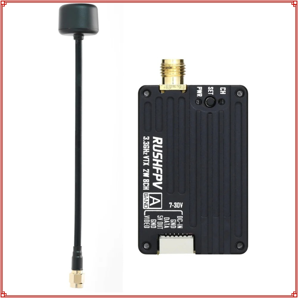 2026 New RUSHFPV 3.3G 2W VTX T - Rc Transmitter review and price