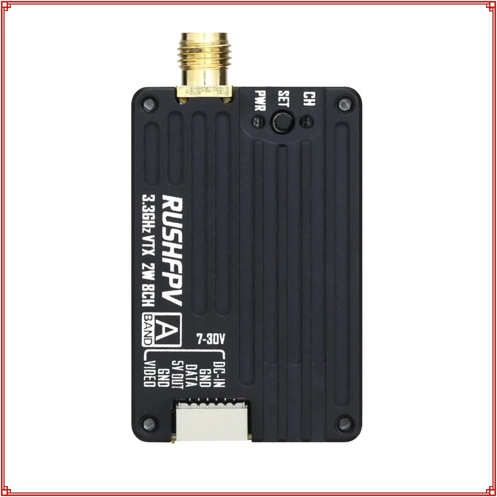 2026 New RUSHFPV 3.3G 2W VTX T - Rc Transmitter review and price
