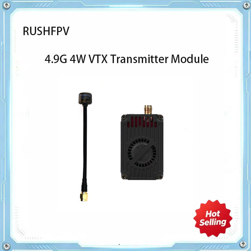 RUSHFPV 4.9GHz 4W VTX FPV Vide - Vtx Video Transmitter review and price