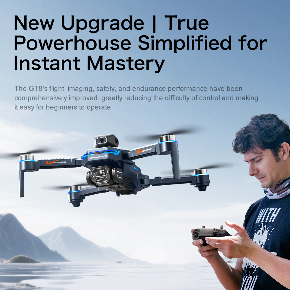 Lenovo GT8 Drone 8K Profession - Rc Drone E88 review and price
