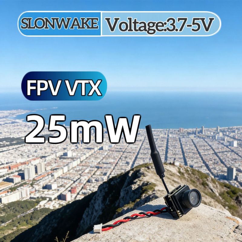 SLONWAKE FPV 25mW power simula - Rc Transmitter review and price