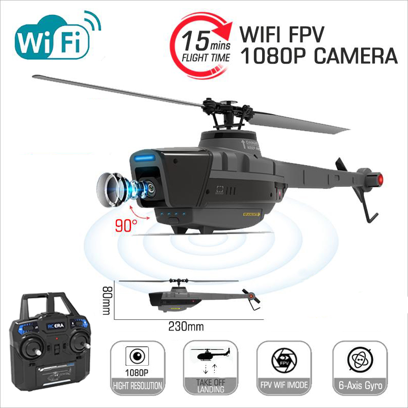 C128 2.4G RC Helicopter 4 Prop - Drone Rc Team City review and price