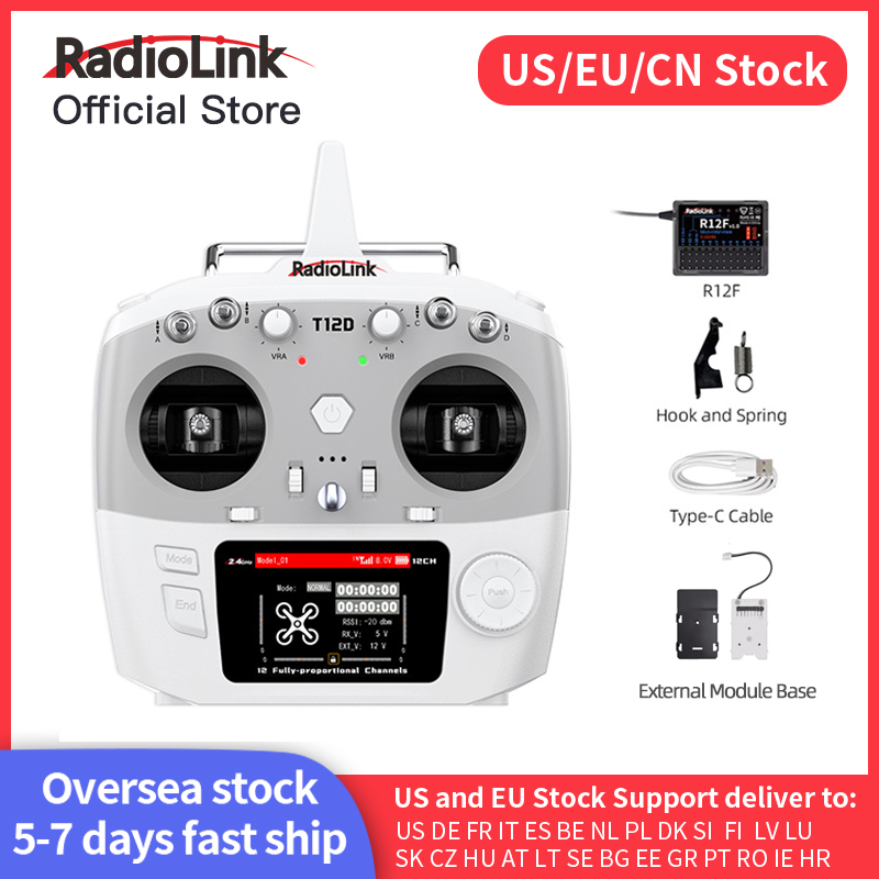 Radiolink T12D ELRS 12 Channel - Joystick Rc Drone review and price