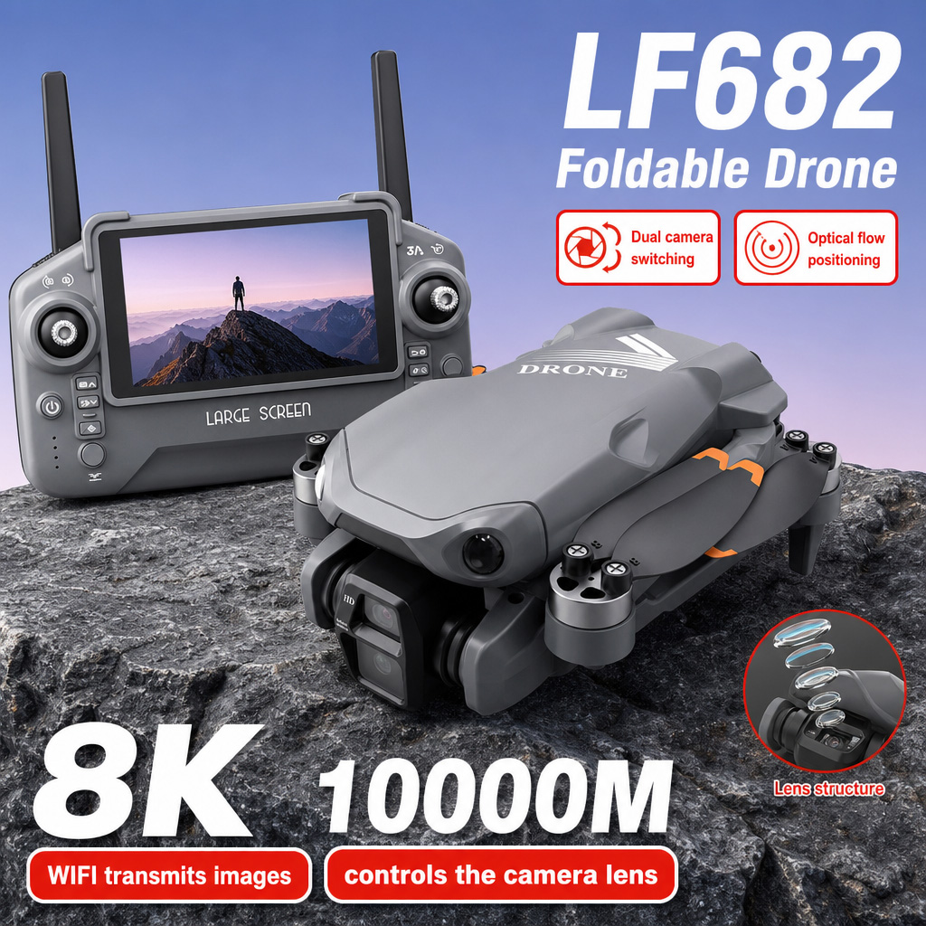 Aerial Photo LF682 Drone 8K HD - Drone Rc Team City review and price
