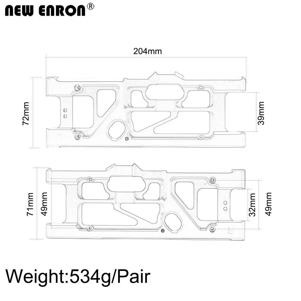 NEW ENRON Aluminium 6061 Front - Rc Suspension Arm review and price