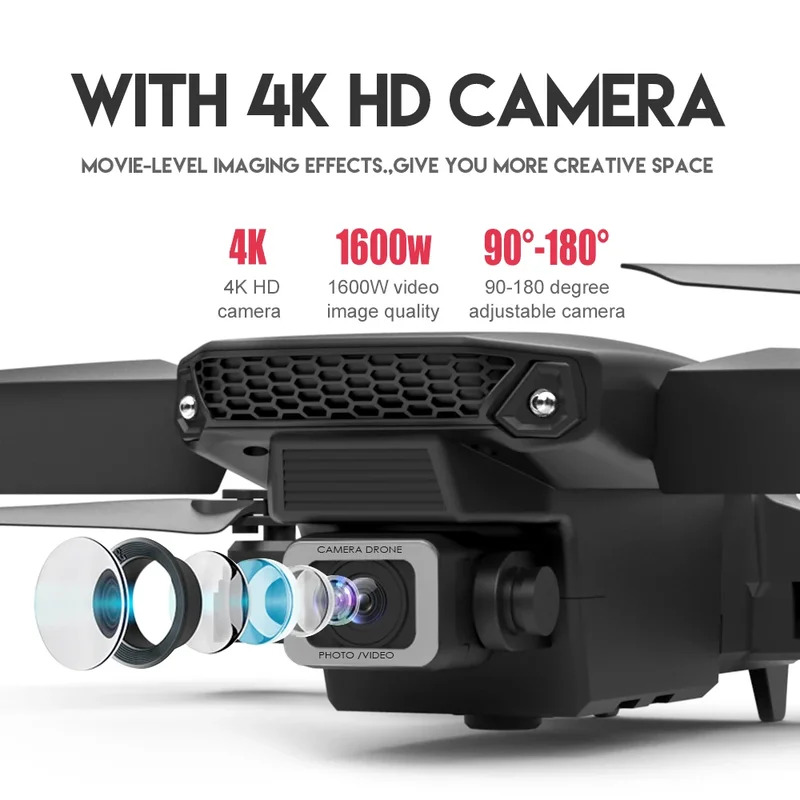 E88 ProIntelligent Folding Dro - Drone Rc Team City review and price
