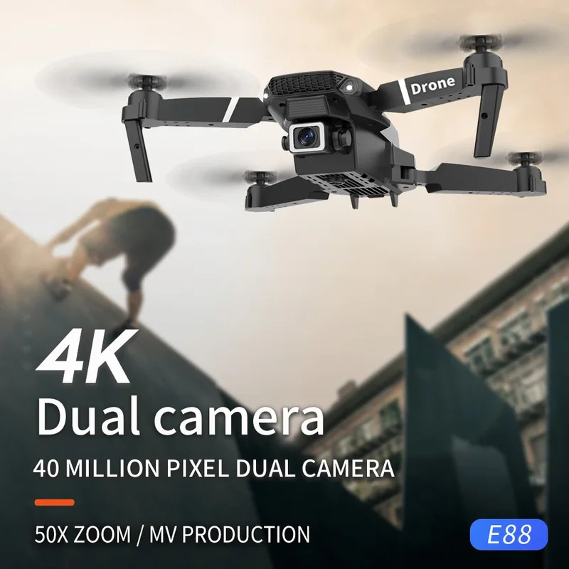 E88 ProIntelligent Folding Dro - Drone Rc Team City review and price