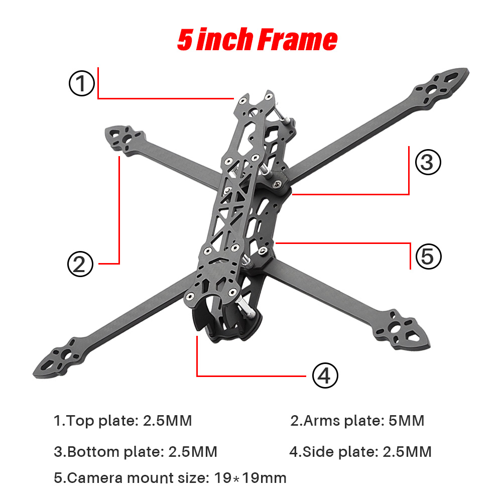 Mark4 5inch FPV Racing Drone F - Drone Frame 5 Inch review and price