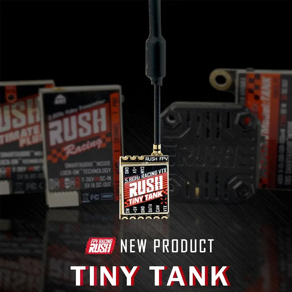 RUSHFPV Tiny Tank VTX 5.8GHz 3 - Vtx Video Transmitter review and price
