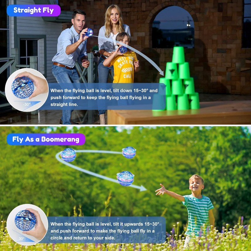 Flying Orb Ball Toy 2025 Boome - Drone Pro Rc Ufo review and price