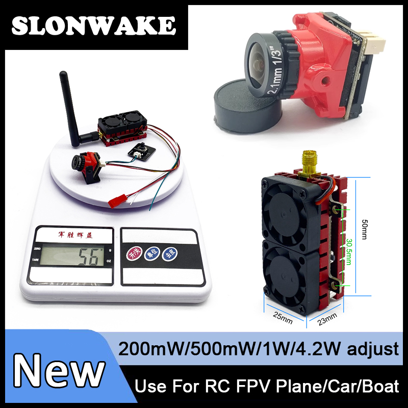SLONWAKE 5.8G 48CH 4.2W VTX Tr - Vtx Video Transmitter review and price