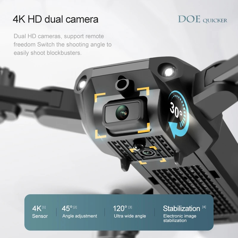 New 4DRC V23 Mini Drone 4K Pro - Dron Rc Quadcopter review and price