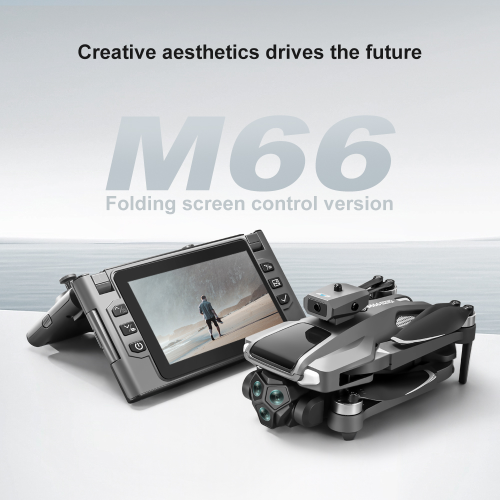 Foldable M66 RC Drone with 4.5 - Dron Rc Quadcopter review and price