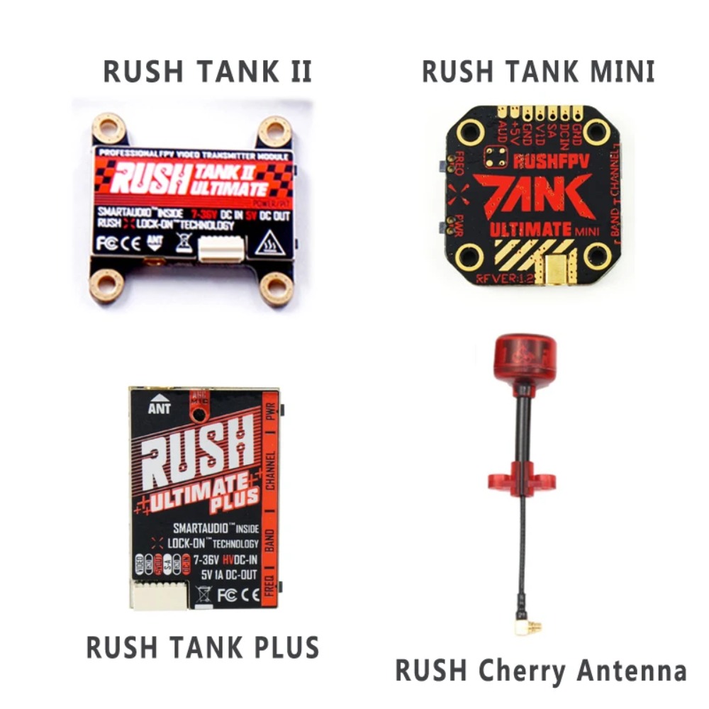 RUSH TANK Ultimate II/Mini/PLU - Vtx Video Transmitter review and price