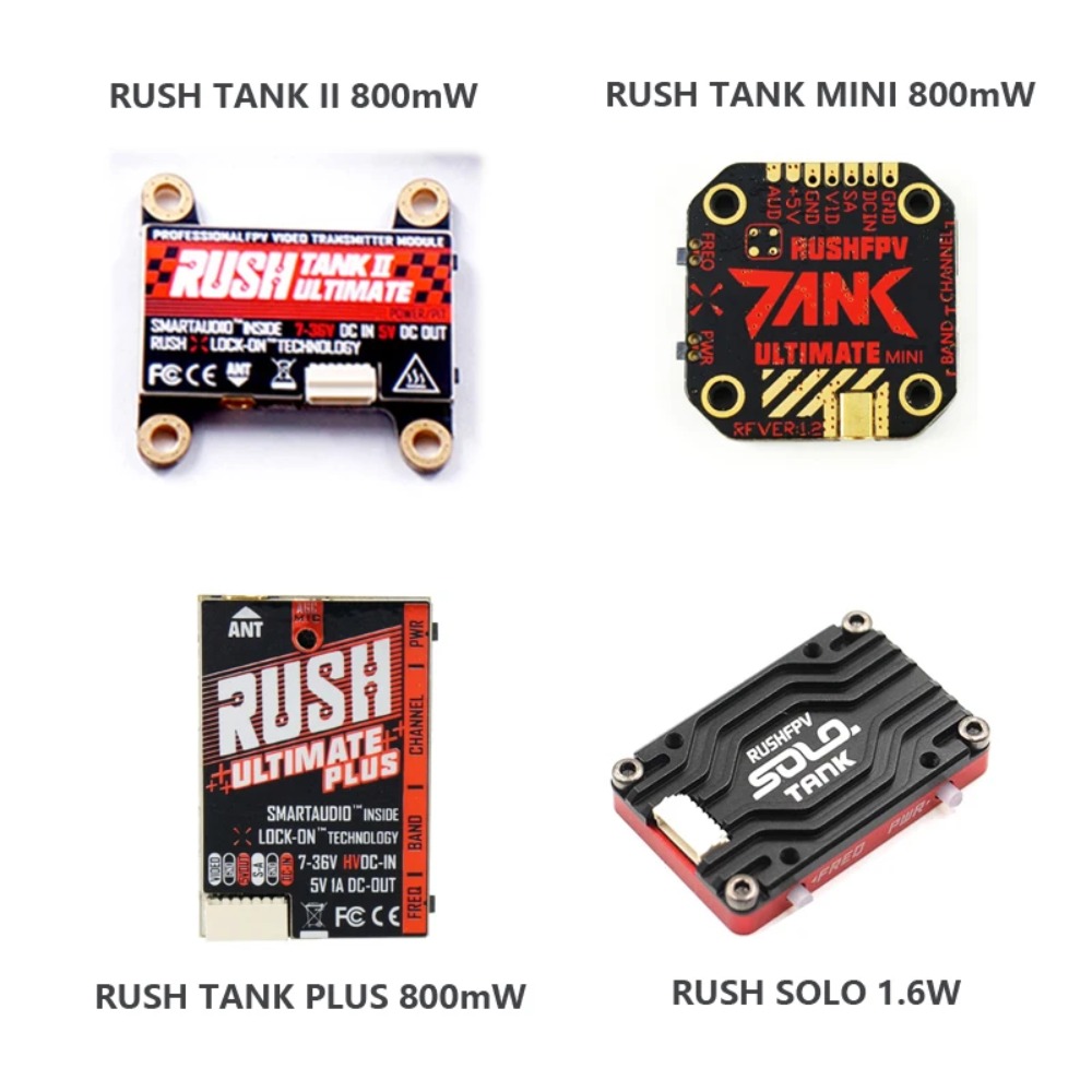 RUSH TANK Ultimate II/Mini/PLU - Vtx Video Transmitter review and price
