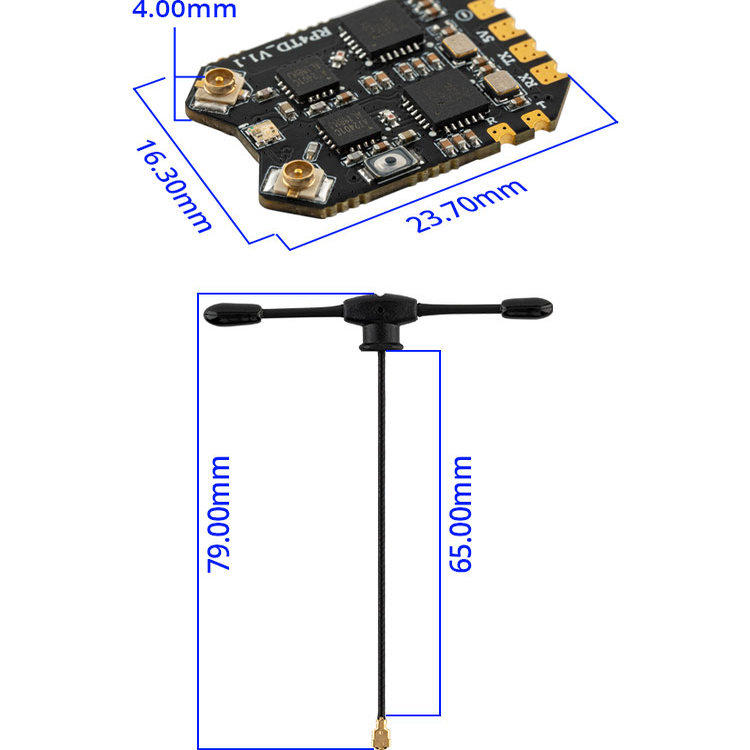 RadioMaster RP4TD ExpressLRS 2 - Vtx Video Transmitter review and price
