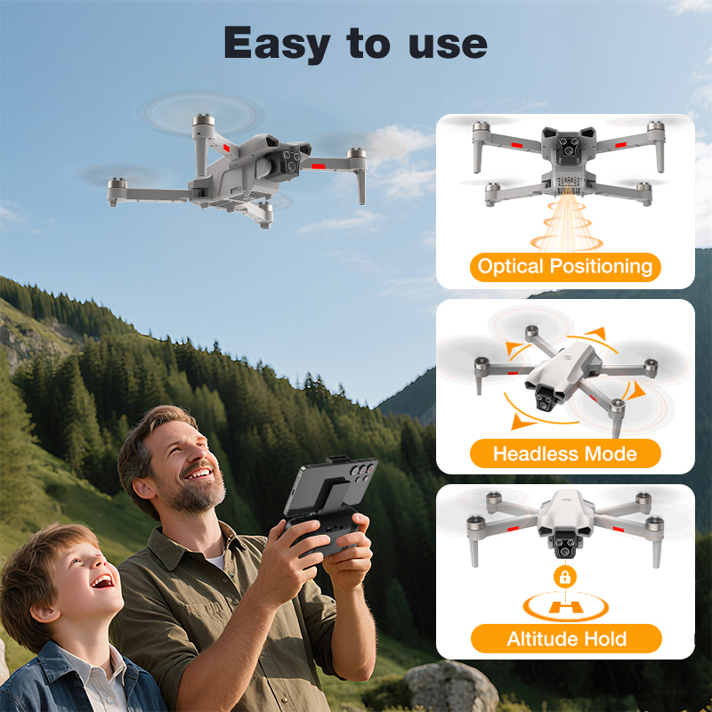 NEW Hot L017 Pro Drone Brushle - Drone Rc Team City review and price