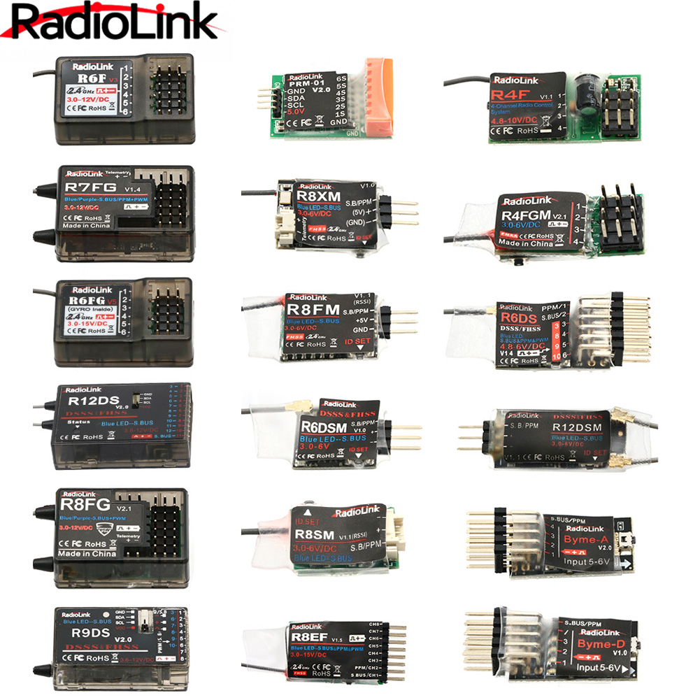 Radiolink R12DSM R12DS R9DS R8 - Joystick Rc Drone review and price